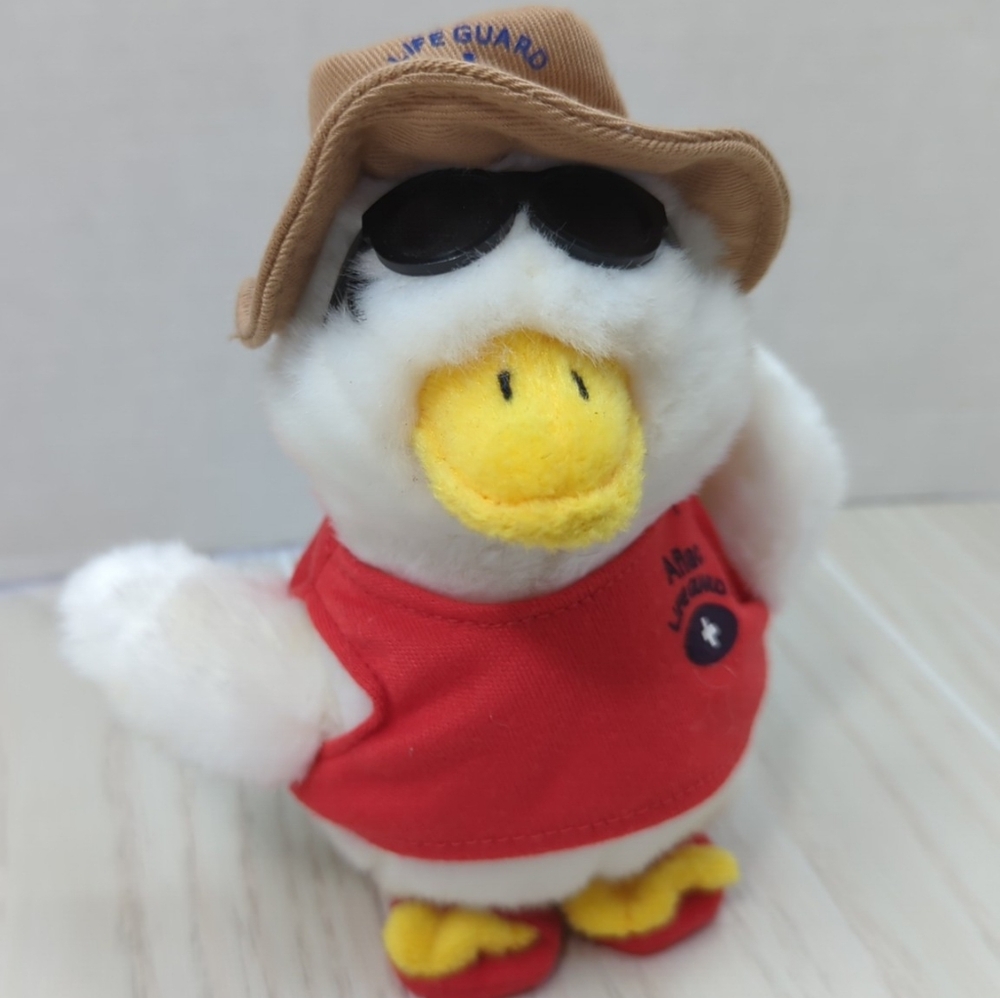 Aflac Talking Plush Duck Toy Works